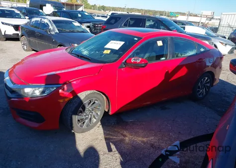 2018 Honda Civic Ex из США, поврежденный, VIN 2HGFC2F73JH556917